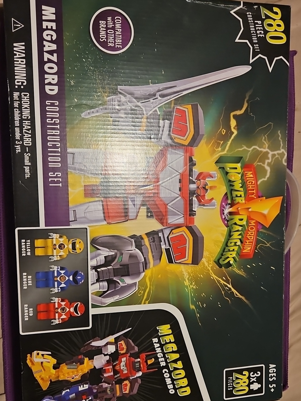 Mighty Morphin Power Rangers Megazord Construction Set